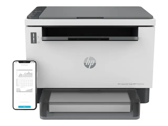 HP LaserJet Tank MFP 2604dw - Multifunksjonsskriver S/H laser påfy...