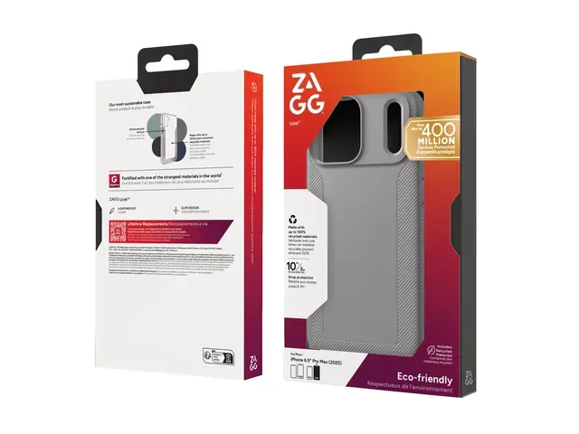 ZAGG Luxe Snap - Baksidedeksel for mobiltelefon MagSafe-samsvar gr...