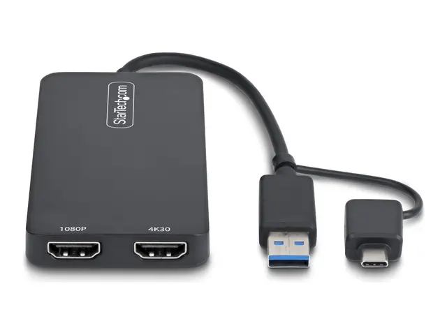 Startech - Video adapter - USB-type A, USB-C hann til HDMI hunn - ...