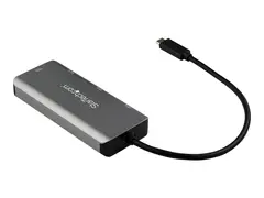 StarTech.com 4 Port USB C Hub w/ 2x USB A &amp; 2x USB C, SuperSpeed 10Gbps USB Type-C 3.1/3.2 Gen 2 Hub, USB Bus Powered, Portable USB-C to USB Adapter Hub, Aluminum, 9.8&quot; (25cm) Cable Windows/macOS/Linux - hub - 4 porter