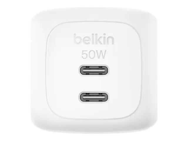 Belkin BoostCharge Pro - Strømadapter GaN 50 watt Fast Charge, PD ...