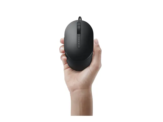 Dell MS3220 - Mus laser 5 knapper kablet USB 2.0 svart med 3 years...