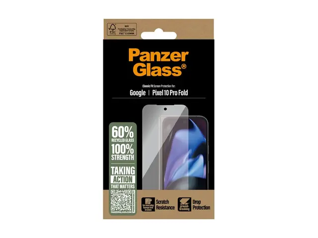 PanzerGlass - Skjermbeskyttelse for mobiltelefon klassisk passform...
