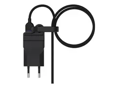 UNISYNK G2 - Str&#248;madapter - 12 watt 2.4 A (USB) - svart