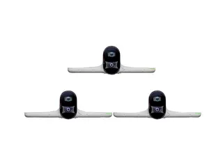 HP Poly Studio E70 - Zoom Room Intelligent Director Camera Kit videokonferansebjelke - Certified for Zoom Rooms Intelligent Director - hvit - power adapter included (en pakke 3)