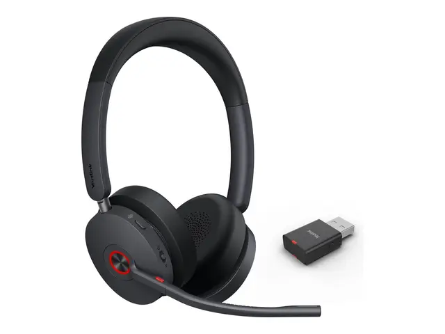 Yealink WH68 Hybrid - Hodesett - on-ear - DECT / Bluetooth trådløs - aktiv støydemping 