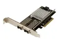 StarTech.com 10G Network Card - 2x 10G Open SFP+ Multimode LC Fiber Connector Intel 82599 Chip - Gigabit Ethernet Card (PEX20000SFPI) - nettverksadapter - PCIe 2.0 x8