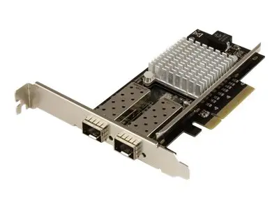 StarTech.com 10G Network Card - 2x Open SFP+ Multimode LC Fiber Co...