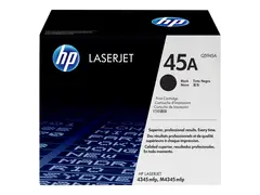 HP 45A - Svart - original - LaserJet tonerpatron (Q5945A) - for LaserJet 4345mfp, 4345x, 4345xm, 4345xs, M4345, M4345x, M4345xm, M4345xs