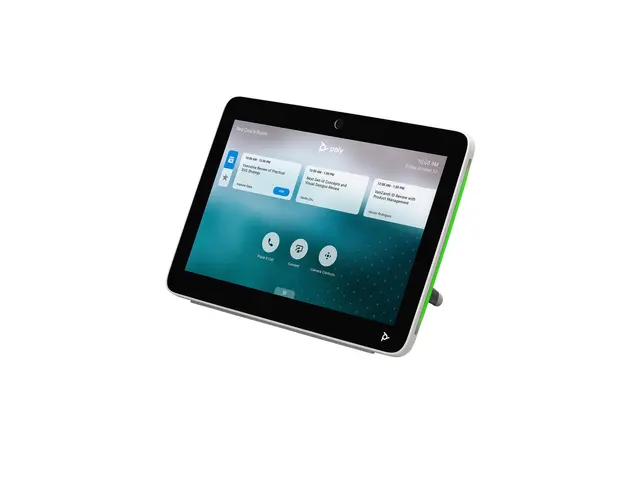 HP Poly TC10 - Berøringskontroller Certified for Zoom Rooms hvit