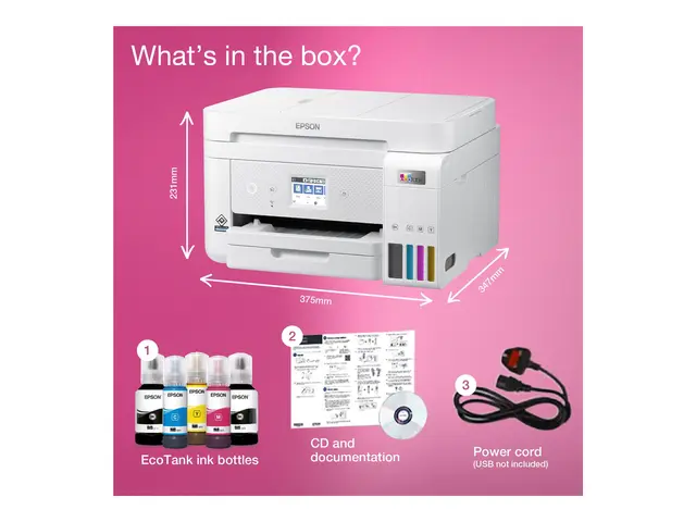 Epson EcoTank ET-4856 - Multifunksjonsskriver - farge - ink-jet - ...