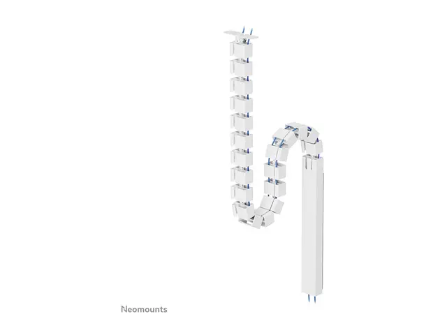 Neomounts - Kabelstyringsryggrad screw-mounted, universal hvit
