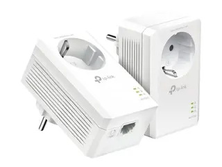 TP-Link TL-PA7017P KIT V4 - Starter Kit str&#248;mlinjeadaptersett 1GbE, HomePlug AV (HPAV), HomePlug AV (HPAV) 2.0 - veggpluggbar