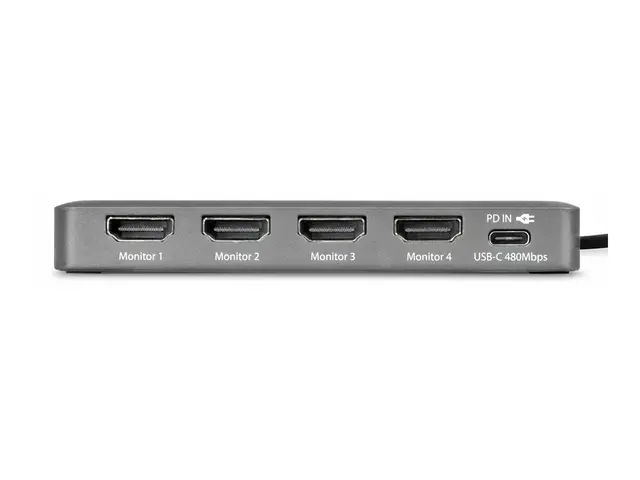 StarTech.com - dokkingstasjon USB-C 4 x HDMI TAA-samsvar