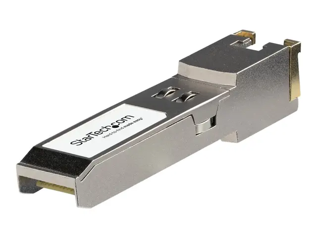 StarTech.com HPE JL563A Compatible SFP+ Module, 10GBASE-T, SFP to ...