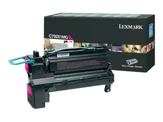 Lexmark - Ekstra høy ytelse - magenta - original tonerpatron LCCP, LRP - for Lexmark C792, X792