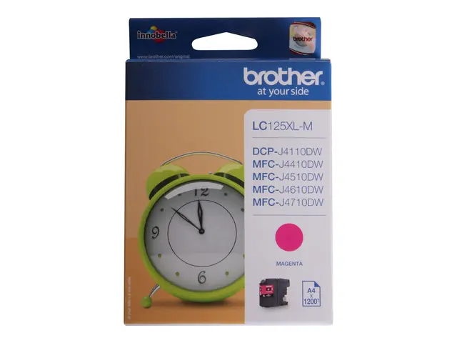 Brother LC125XLM - Super High Yield - magenta - original - blekkpa...