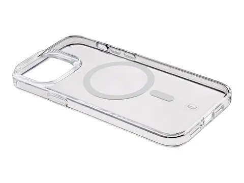 Cellular Line Gloss Mag - Baksidedeksel for mobiltelefon magnetisk - MagSafe-samsvar - gjennomsiktig - for Apple iPhone 15