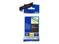 Brother TZe-R354 - Sateng - gull på sort Rull (2,4 cm x 4 m) 1 kassett(er) båndtape - for Brother PT-D600; P-Touch PT-2430, 3600, 7600, 9800, D800, E500, E550, H500, P750, P900