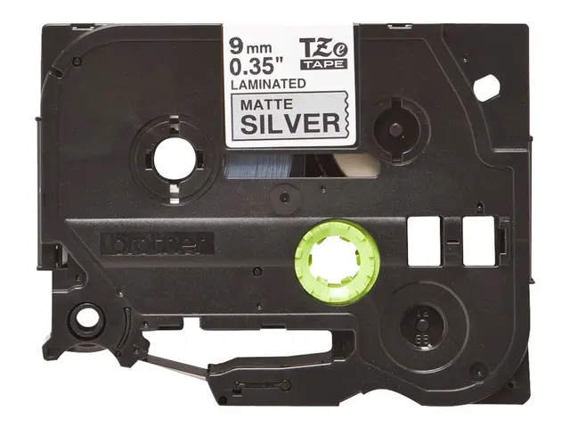 Brother TZe-M921 - Svart på matt sølv Rull (0,9 cm x 8 m) 1 kasset...
