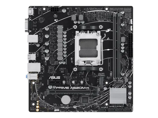 ASUS PRIME A620M-K - Hovedkort micro ATX Socket AM5 AMD A620 Chips...