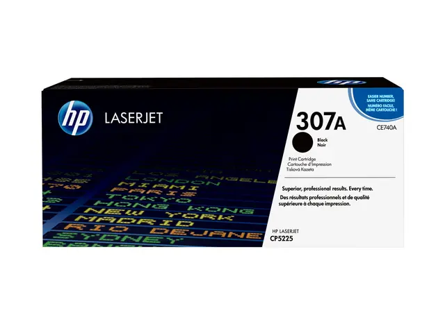 HP 307A - Svart - original - LaserJet - tonerpatron (CE740A) - for...