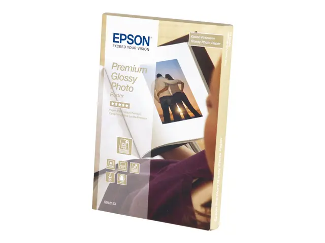 Epson Premium Glossy Photo Paper - Blank - 100 x 150 mm 40 ark fot...