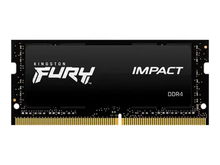Kingston FURY Impact - DDR4 - sett - 64 GB: 2 x 32 GB SO DIMM 260-pin - 1600 MHz / PC4-25600 - ikke-bufret