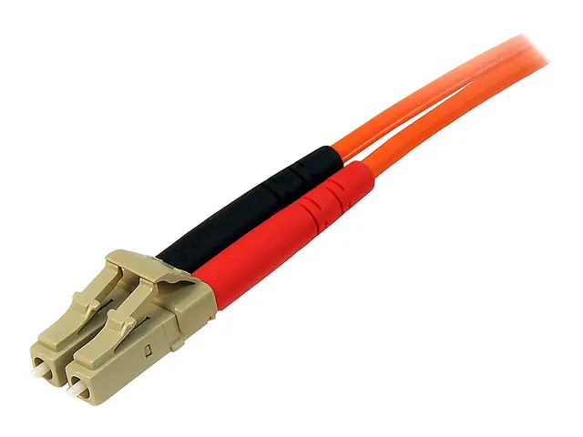 StarTech.com 2m Fiber Optic Cable - Multimode Duplex 50/125 - LSZH...