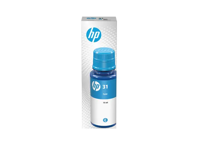 HP 31 - 70 ml cyan original blekkrefill for Smart Tank 5105, 67X, ...