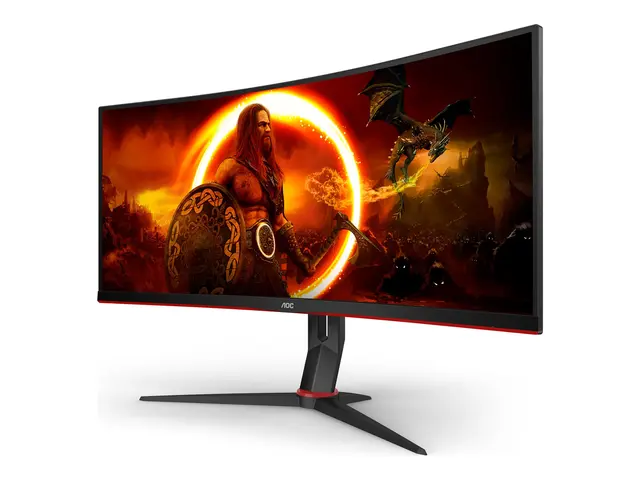 AOC Gaming CU34G2XP/BK - LED-skjerm gaming kurvet 34" 3440 x 1440 ...