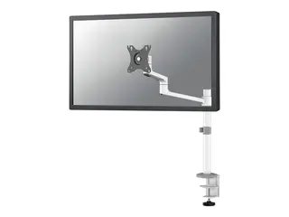 Neomounts DS60-425WH1 - Monteringssett (leddarm) full bevegelse - for Skjerm - st&#229;l - hvit - skjermst&#248;rrelse: 17&quot;-27&quot; - skrivebordsmonterbar