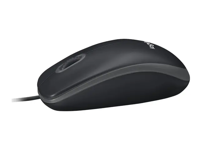 Logitech B100 - Mus - høyre- og venstrehåndet - optisk - 3 knapper...