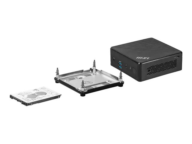 MSI Cubi 5 12M 003BEU - mini-PC Core i3 1215U 1.2 GHz 0 GB uten HDD