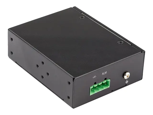 StarTech.com PoE+ Industrial Fiber to Ethernet Media Converter 60W...