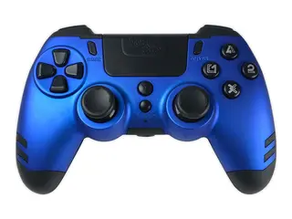 Steelplay Slim Pack - Håndkonsoll - trådløs 2.4 GHz - safirblå - for PC, Sony PlayStation 3, Sony PlayStation 4