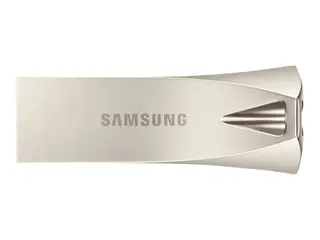 Samsung BAR Plus MUF-512BE3 - USB-flashstasjon 512 GB - USB 3.2 Gen 1 - sølv