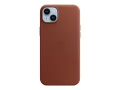 Apple - Baksidedeksel for mobiltelefon MagSafe-samsvar - l&#230;r - umbra - for iPhone 14 Plus
