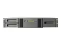 HPE StorageWorks MSL2024 - B&#229;ndbibliotek LTO Ultrium - maks antall stasjoner: 2 - kan monteres i rack - 2U - strekkodeleser - for ProLiant DL120 G7, DL120 G7 Base, DL120 G7 Entry, DL120 G7 Performance