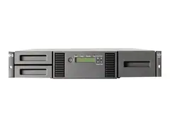 HPE StorageWorks MSL2024 - B&#229;ndbibliotek LTO Ultrium - maks antall stasjoner: 2 - kan monteres i rack - 2U - strekkodeleser - for ProLiant DL120 G7, DL120 G7 Base, DL120 G7 Entry, DL120 G7 Performance