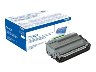 Brother TN3520 - Svart - original - tonerpatron for Brother HL-L6400DWTT, MFC-L6900DW Custom UI, MFC-L6900DWTZ, MFC-L6970DW, MFC-L6970DWT