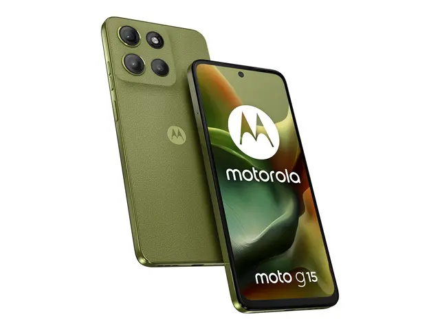 Motorola Moto G15 - Iguana grønn 128 GB