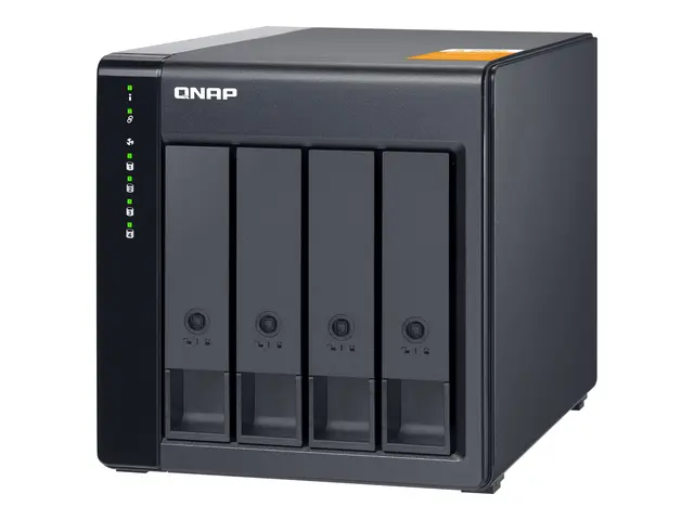 QNAP TL-D400S - Harddiskarray - 4 brønner (SATA-600) - SATA 6Gb/s ...