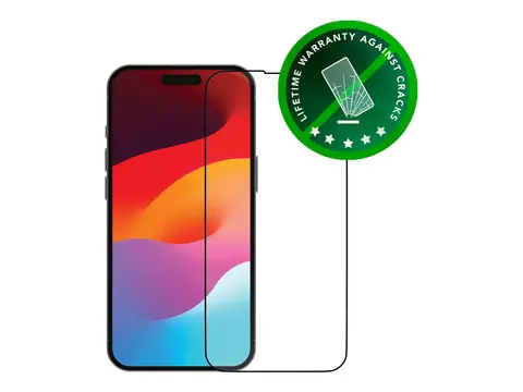 dbramante1928 Eco-shield - Skjermbeskyttelse for mobiltelefon rammefarge svart - for Apple iPhone 15 Plus