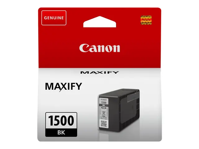 Canon PGI-1500 BK - 12.4 ml - svart - original - blekkbeholder - f...