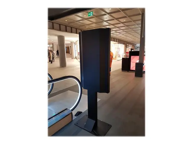 HI-ND Floorstand Glass with Casing 55" - Stativ - for digitalsigne...