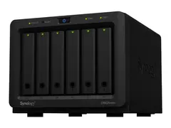 Synology Disk Station DS620slim - NAS-server 6 br&#248;nner - SATA 6Gb/s - RAID 0, 1, 5, 6, 10, JBOD - RAM 2 GB - Gigabit Ethernet - iSCSI st&#248;tte