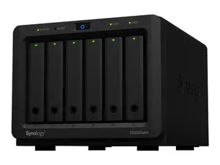 Synology Disk Station DS620slim - NAS-server 6 brønner - SATA 6Gb/s - RAID 0, 1, 5, 6, 10, JBOD - RAM 2 GB - Gigabit Ethernet - iSCSI støtte