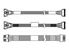 LENOVO ISG ThinkSystem SR650 V3 2.5inc Chassis Rear Backplane Gen5 NVMe Cable