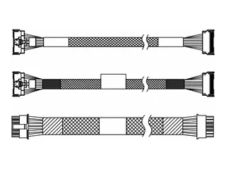 LENOVO ISG ThinkSystem SR650 V3 2.5inc Chassis Rear Backplane Gen5 NVMe Cable